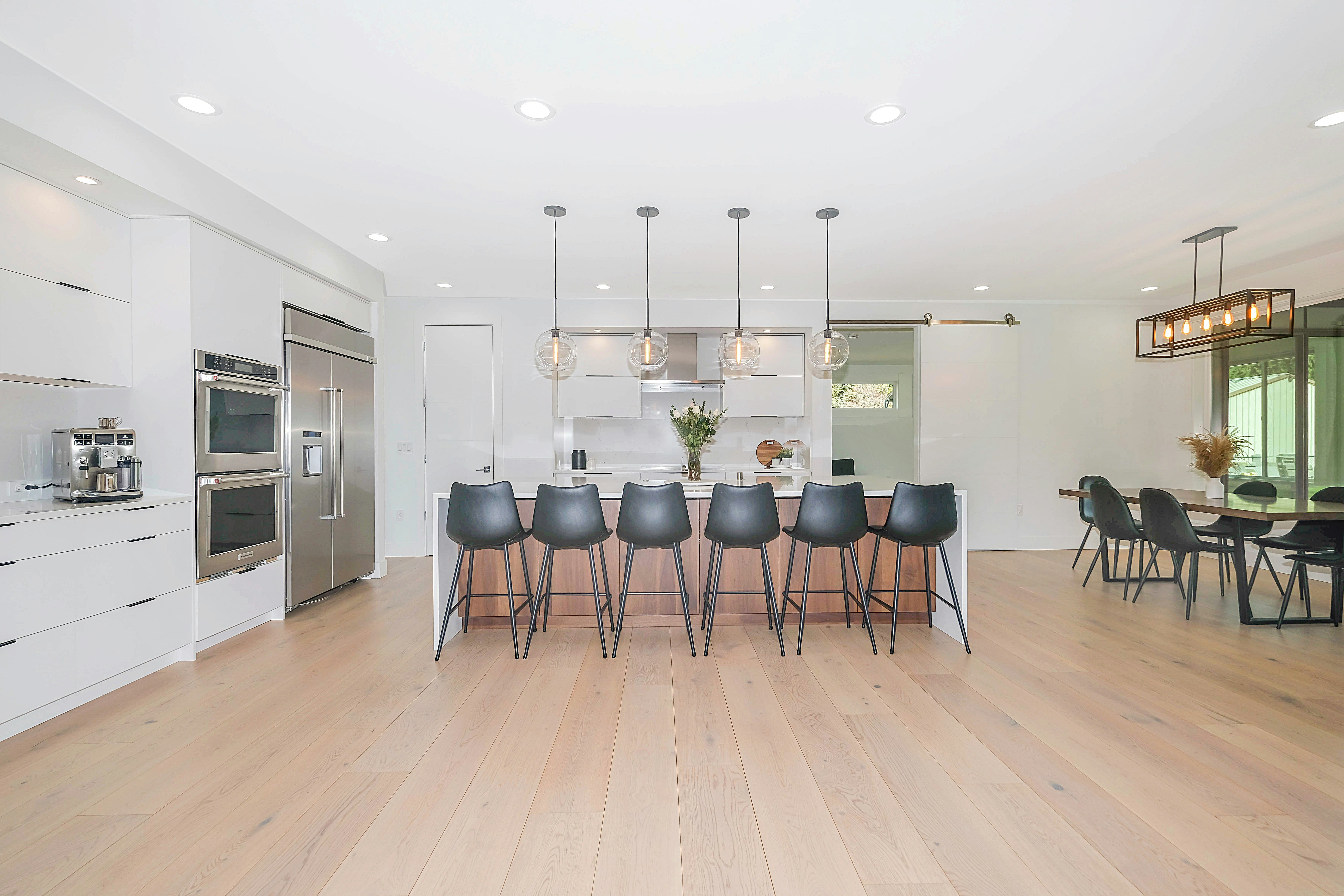 Contemporary whole-home renovation interior